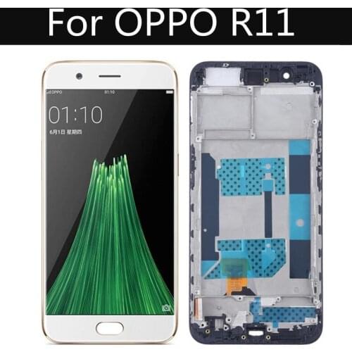 TFT LCD For OPPO R11 LCD Display +Touch Screen with Frame Digitizer Assembly Replacement For OPPO R11T LCD
