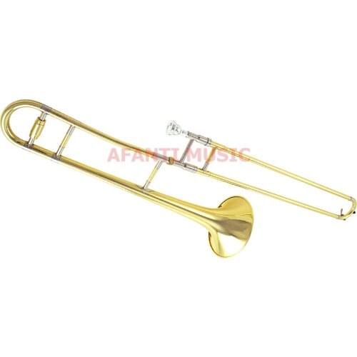 Afanti Music Bb tone / Yellow Brass / Gold finish Trombone (ATB-113)