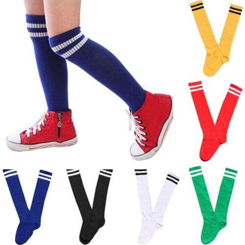Children Sport Football Soccer Long Socks Over Knee High Sock for Boys Girls Baseball Hockey Socks Kids Socks
