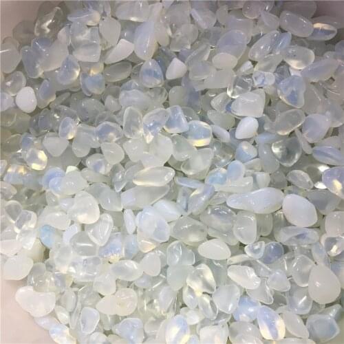 Natural White Opal Quartz Tumble White Crystal Gravel Healing Reiki Wholesale