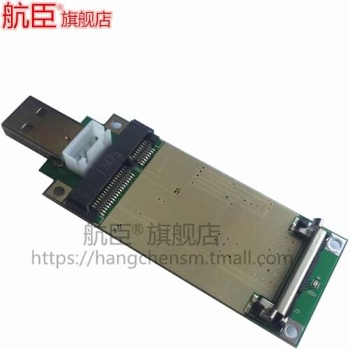 The new Mini PCIe to USB adapter is suitable for UC20EB EC25 SIM5320E SIM7100E SIM7000E EC25-E 3G、4G、5G WWAN and WiFi (USB type)