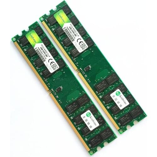 Kinlstuo 4GB 800/667/533 MHz memory for DDR2 AMD memoria rams 4GB ddr2 ram 4GB X2PCS for desktop NEW