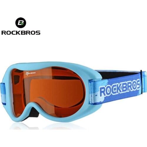 ROCKBROS 2018 Cycling Glasses Children TPU + PC 2 Lens Snow Skiing Glasses Anti-UV Bike Bicycle Sunglasses Eyewear 4 Colors