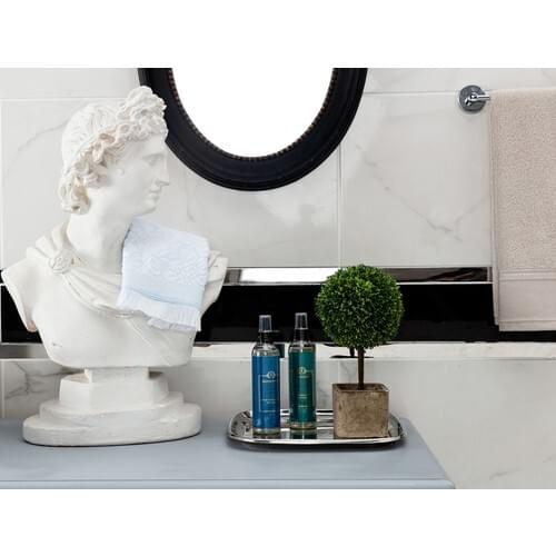 Hand Towel-Blue/White-30x30 cm Shower Towel Marry Bathe For Soft Bathrobe Made In Turkey turkey Manufacture Special Healthy