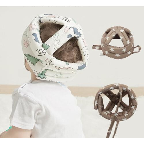 Baby Cap Toddler Helmet Crash And Drop Protection Girls And Boys Hat Breathable Toddler Safety Protection Headrest Cap