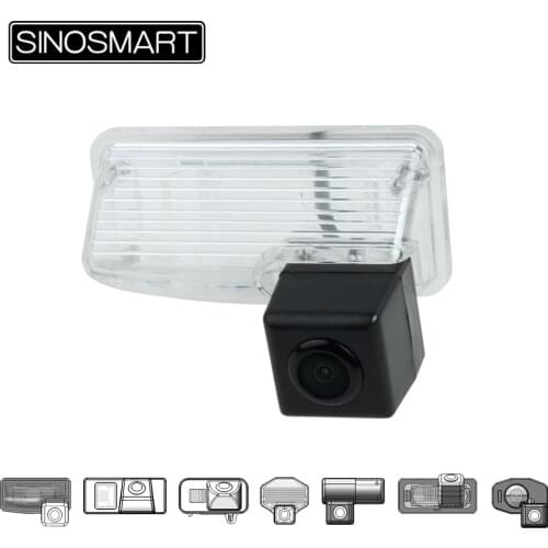 SINOSMART High Quality Car Parking Reverse Backup Special Camera for Toyota Corolla Reiz Vios 2008 to 2014 Options