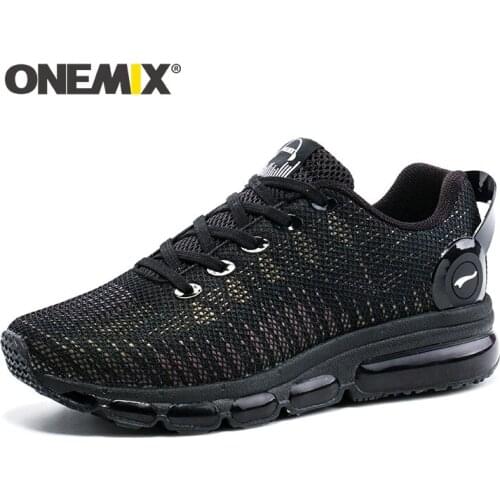 ONEMIX Women Sneakers Fashion Breathable Mesh Couple Outdoor Running Shoes Cushioning Light Walking Jogging Sports Shoes For Man