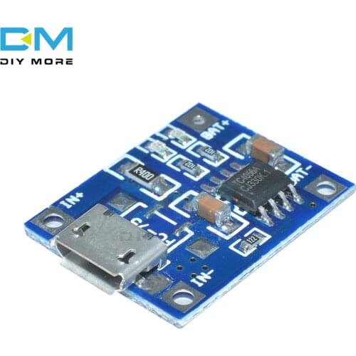 10PCS TP4056 DC 5V 1A Mini Micro USB Interface Lithium Battery Charging Board DIY Charger Module