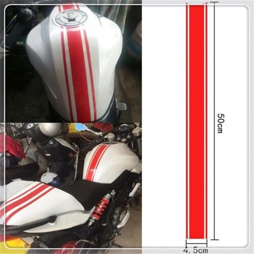 50*4.5CM 1PCs DIY Motorcycle Fuel Tank Sticker Waterproof for Kawasaki NINJA 300 250R ZX636R ZX6RR 400R