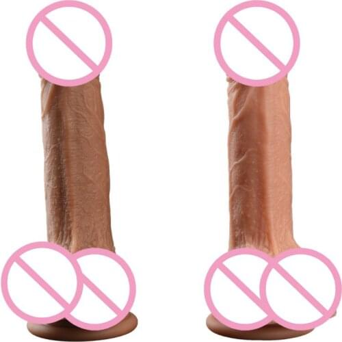 50LF Realistic Big Dildo Massager with Suction Cup Massage for Women Couples