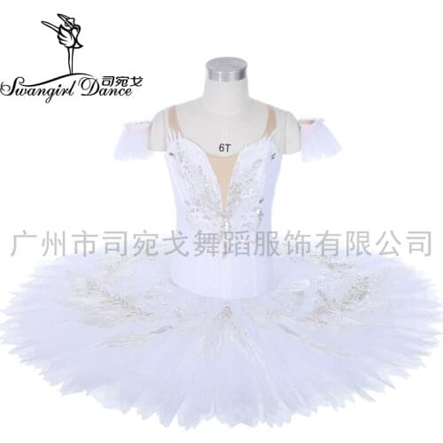 White Ballerina Dress Professional Ballet Tutu Child Kids Girls Adult Swan Lake Costumes Balet Dress Woman Outfits JY011