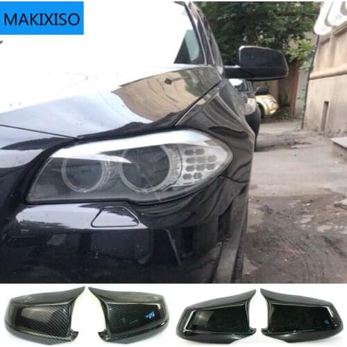Mirror Covers Fit for Bmw 5 Series F10/F11/F18 Pre-Lci 11-13 Mirror Caps Replacement Side Mirror Caps Rear Door Wing Rear-View M