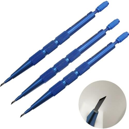 Double edge bladeblack Diamond Keratome blades Ophthalmic knife eye Instruments 1set