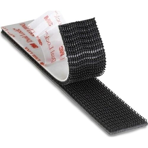 3M Dual Lock Dual-Sided Black Self Adhesive Tape Designer Nylon Magic Mushroom Adhesive Fastener Sewing Elastic Strong Tape