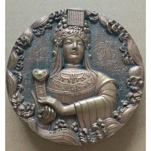 90mm Mazu Medal Chinese Sea Goddess