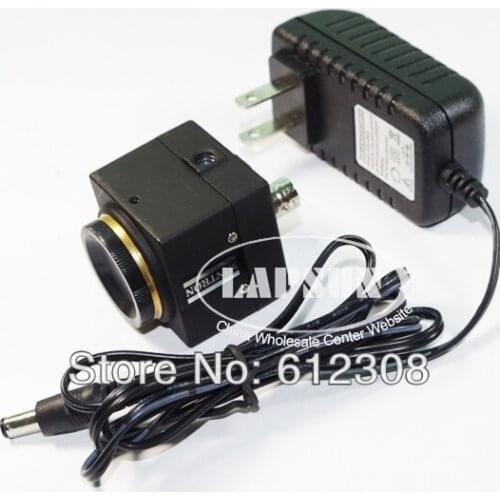 MINTRON CCD Digital Microscope Camera Set BNC Color Colorful Video PAL NTSC Output for Lab Industry PCB All Metal Shell