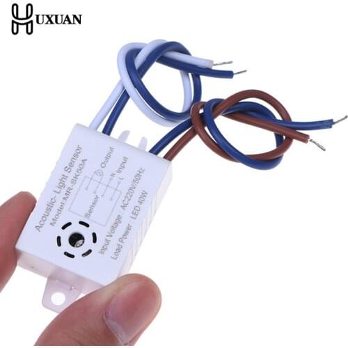 New Module 220V Detector Sound Voice Sensor Intelligent Auto On Off Light Switch