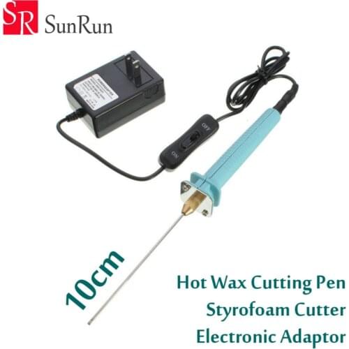 Hot Knife Styrofoam Cutter 1Pc 10CM Pen CUTS FOAM KT Board WAX Cutting Tool Electronic Voltage Transformer Adaptor