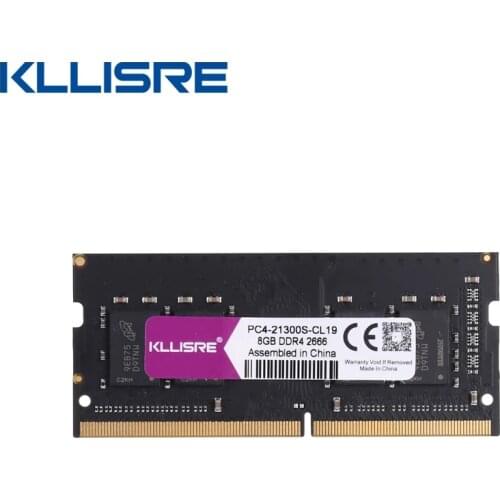 Kllisre DDR3 DDR4 8GB 4GB 16GB laptop Ram 1333 1600 2400 2666 2133 DDR3L 204pin Sodimm Notebook memory