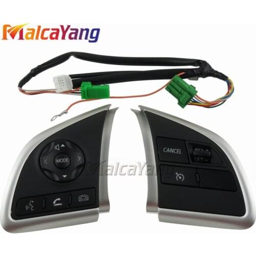 For Mitsubishi Outlander (2013-2015) Cruise Control steering wheel switch Auto Spare Parts steering wheel buttons black