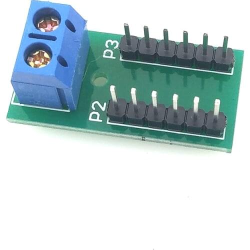 1PCS 2.54mm DuPont line adapter board (2P terminal to 12P needle module) connector male female head rotates each other
