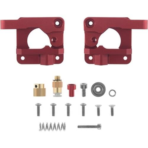 MK8 All-metal Broden Extruder Kit for Creality CR-10 Series 3D Printer Left/Right Hand Extruder Hotend Kit 1.7MM Consumables