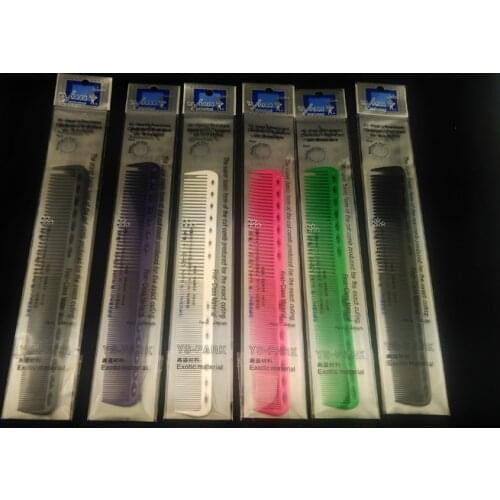 6pcs Professional salon hair comb Y.S. professional park comb hair brush