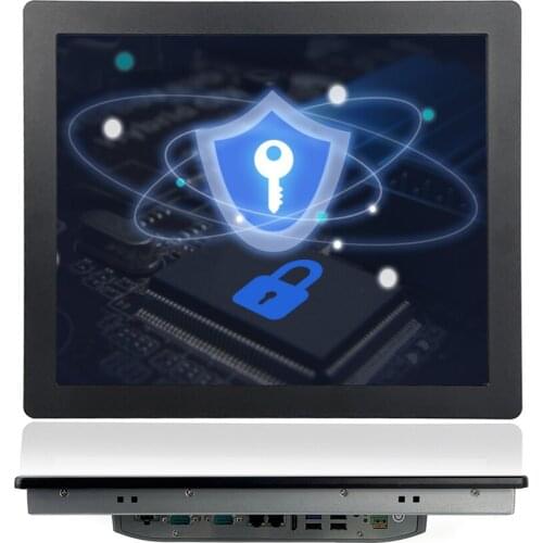 TPM2.0 industrial tablet pc i5 8265U 8 Gen CPU mSATA Harddisk all in one resistive touch panel for Windows 10 11