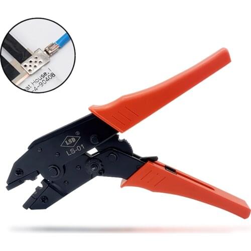 Hand crimping tool for heating film non-insulated terminal crimping pliers connectors wire crimper tool