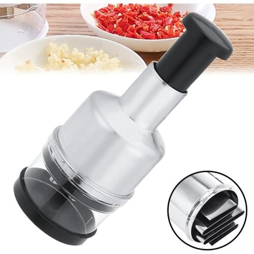 Manual Onion Chopper Slicer Kitchen Food Garlic Dicer Tool For Fruit Vegetable Cutting Safety Easy Mincer Cutter Kitchen Gadget