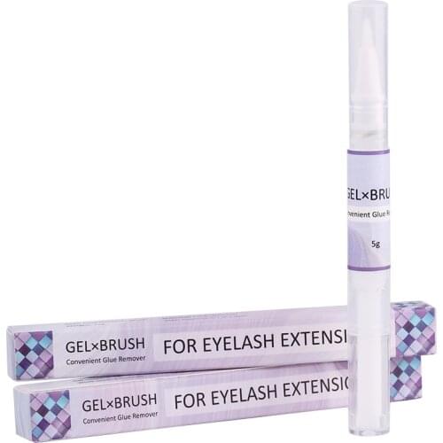 Transparent False Eyelash Glue Remover Pen Grafting Eyelash Extension Makeup Remover Glue Non-irritating Faster