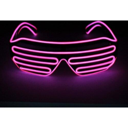 Luminous Glasses LED Glasses Light Up Shades Flashing Luminous Rave Night Christmas Activities Wedding Birthday Party Decoration