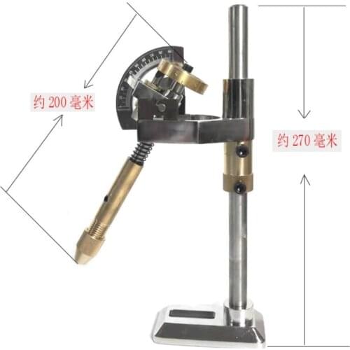 Jade polished faceted manipulator gem angle polishing machine fork 32/64/72/96 indexing wheel handle