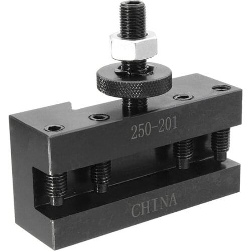 250-201 Turning and Facing Holder Quick Change Tool Post and Tool Holder Lathes Kit