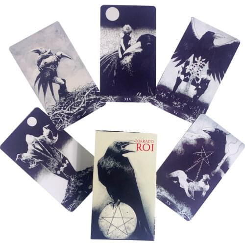 Murder of Crows Tarot Sign Table Board Game Miniatures Board Game Miniatures Tarot Cards