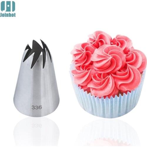 1pc # 336 Baking Tools Icing Piping Nozzles Pastry Tips Fondant Cake Decorating Tip Set Cream Cake Decoration