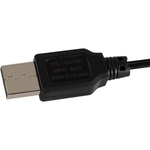 1PCS 3.6V 2P 250mA SM plug USB Charger with Led Charge Indicator Lamp For NiMH NiCD RC Car Robot Toys Battery Pack
