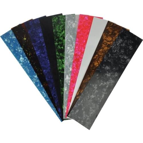 10Pcs Guitar Pick Punch Customize DIY Celluloid Sheet Film Strips 28x6cm