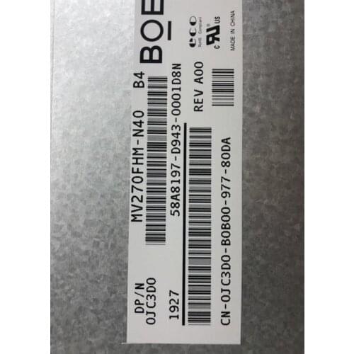 BOE LCD Screen MV270FHM-N40 BOE display panel