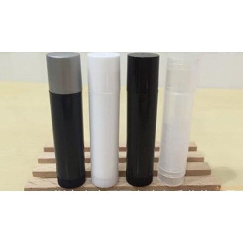 3000pcs/lot 4g Mini Empty Lip Balm Stick Tube Lipstick Tube Lip Balm Container sample Vial bottle new