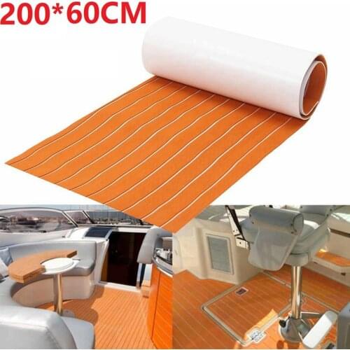 78 x 23 inch EVA Foam Teak Sheet, EVA Foam Boat Decking Marine Flooring Teak Mat Carpet Yacht Sheet for Luxury Yachts