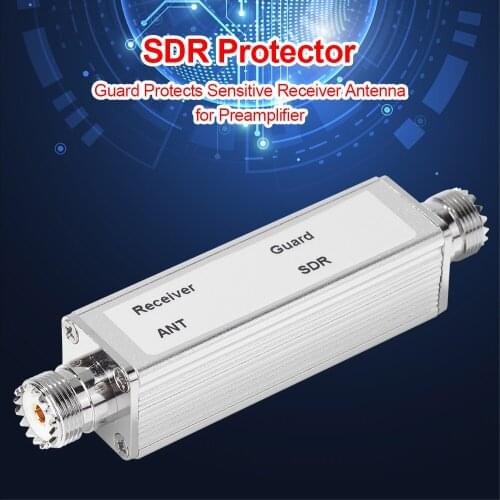 Antenna Protector Guard SDR Receiver 1000W Transmitter Signals for Preamplifier High-level RF Sensitive Radio Receiver Accessory