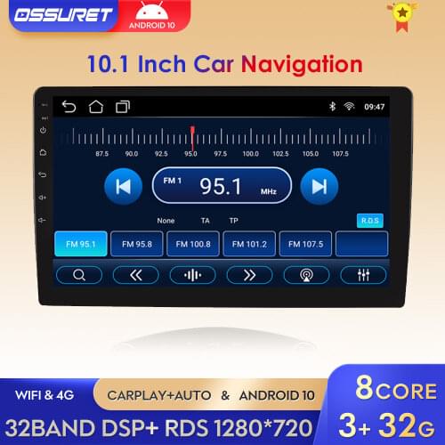 1G+16G Android 10 4G Car Radio for 9"/10'' universal interchangeable car navigator player gps navi 2 din car accessory