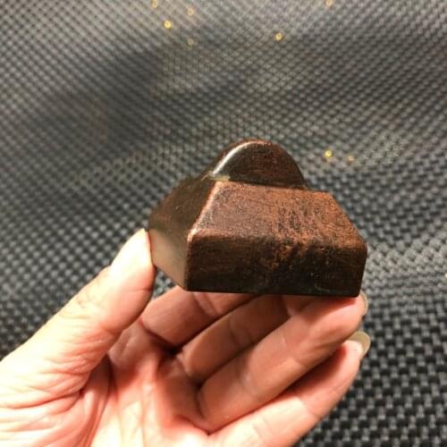 Buddhist scriptures Buddhist treasures, red copper seals, Jiudiezhuan bronze seal