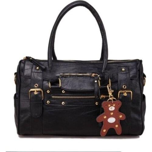 Retro Ladies Handbags Large Capacity Women Bags Messenger Bag Top-Handle Bag Female Satchels Tote Bag