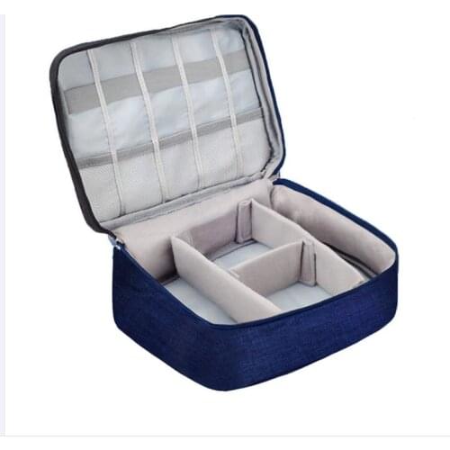 Travel Electronic Cable Organizer Bag Cases Electronics Accessories Storage Bag for Hard Drives Cables