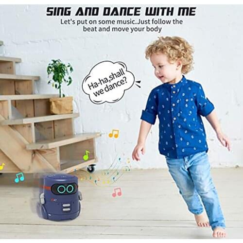 Toy Rc Robot for Kids STEM Educational Toys Touch Sensor Smart Robotics Singing Dancing Repeating Voice Recordin Interactive Toy