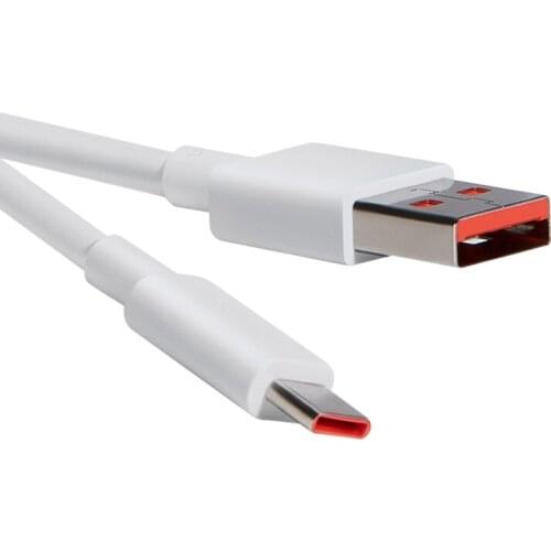 Original Xiaomi 6A Turbo Fast Charger Cable 1/1.5/2M Type C Cord For MI 11 10 9 9T Pro Mix 4 3 Poco X3 NFC X2 M3 Redmi K40 K30S