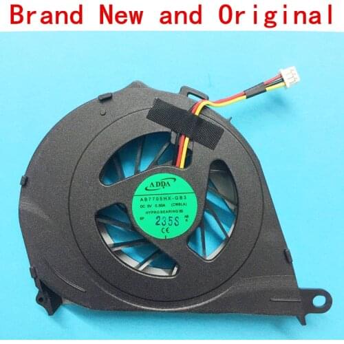 New laptop CPU cooling fan Cooler radiator for Toshiba Satellite L650 L650D L655 L655D L750 L750D l755 ADDA AB7705HX-GB3 (cwbla)