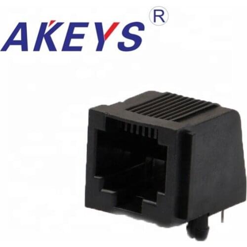 10PCS 57-8P8C Modular Shielded Jack PCB Mount 8P8C Single Port RJ45 Connecto